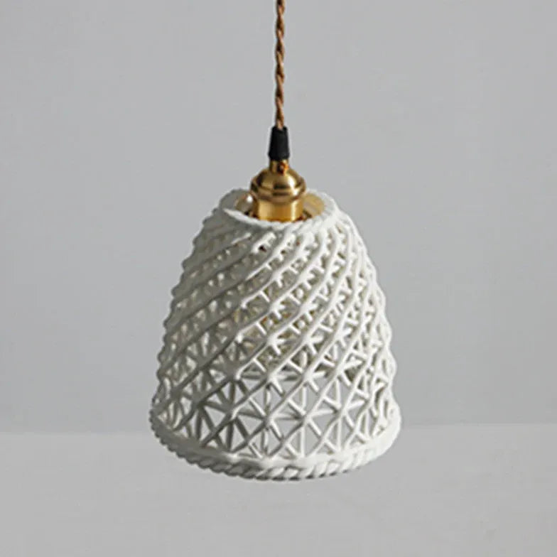 Lampadario in ceramica vintage stile elegante - clowasit.com