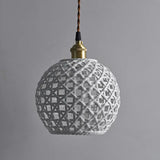 Lampadario in ceramica vintage stile elegante - clowasit.com