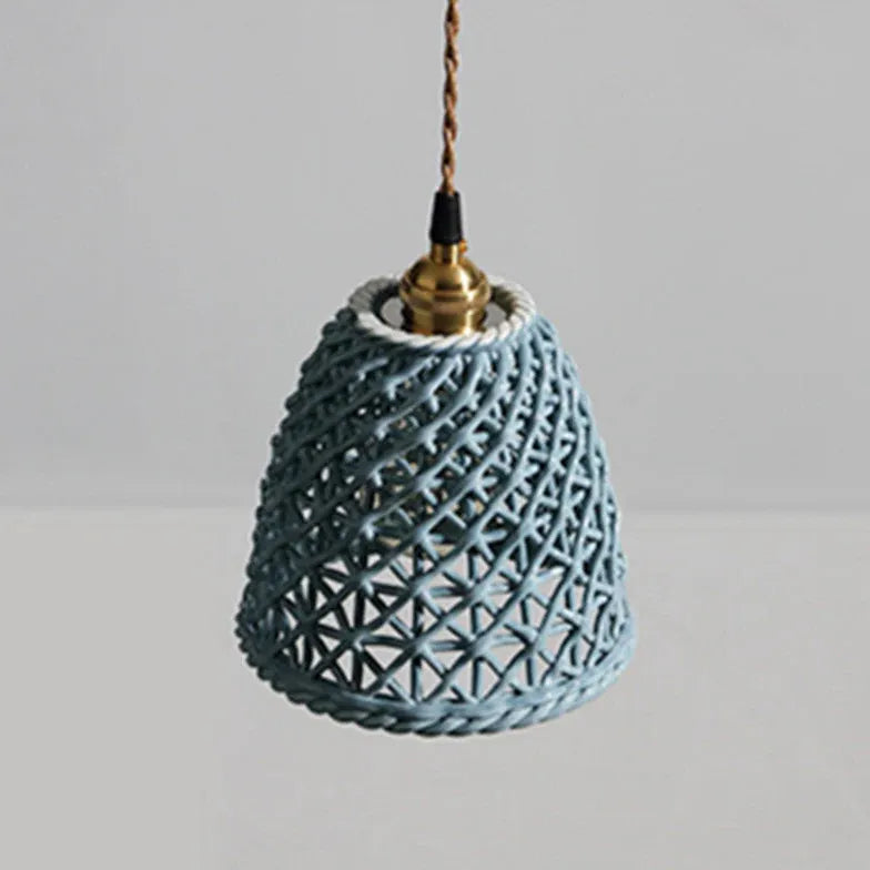 Lampadario in ceramica vintage stile elegante - clowasit.com