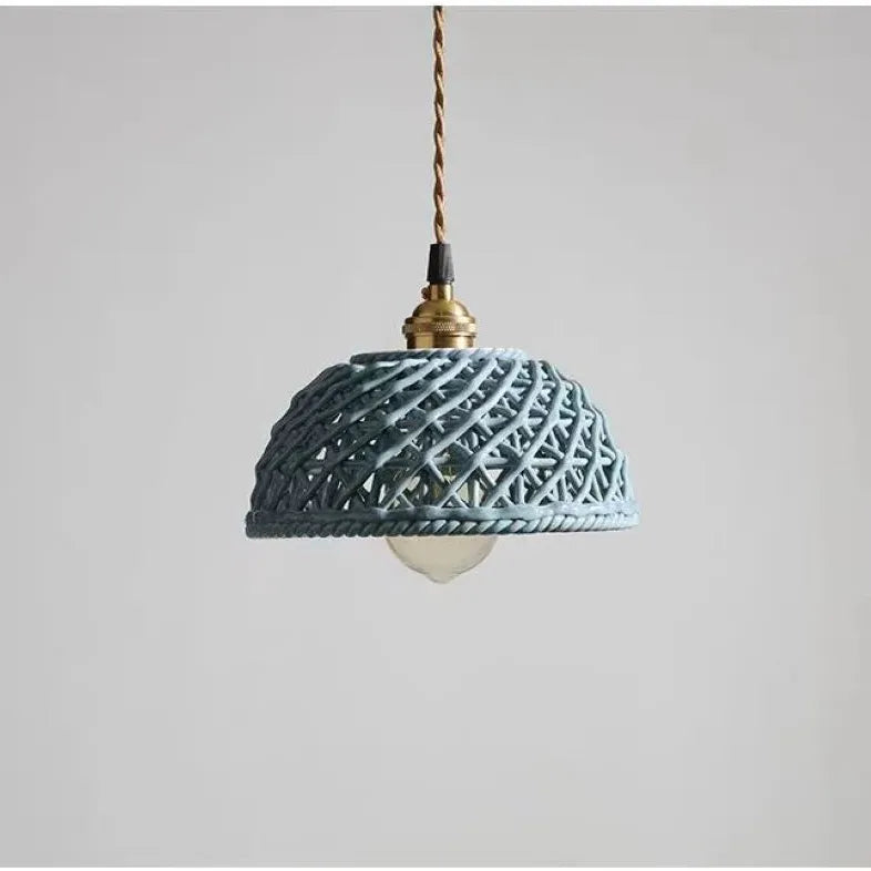 Lampadario in ceramica vintage stile elegante - clowasit.com