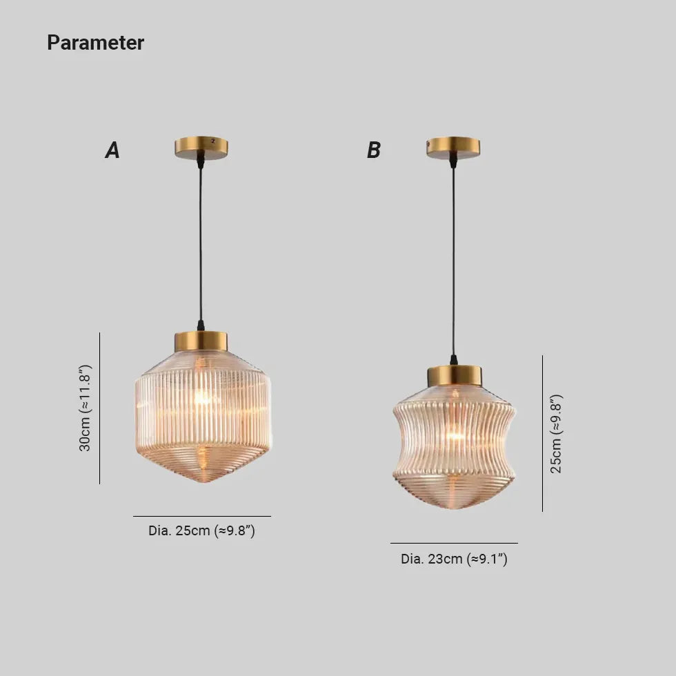 Lampadari sul tavolo da pranzo eleganti poligonali - clowasit.com