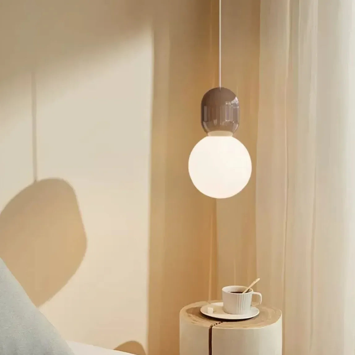 Lampadario a sfere moderno vetro camera - clowasit.com