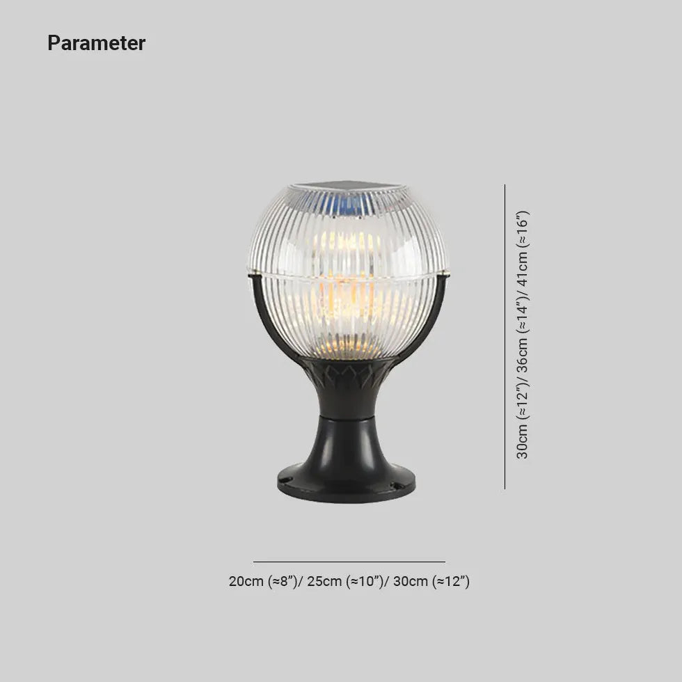 Lampada da palo ad energia solare - clowasit.com