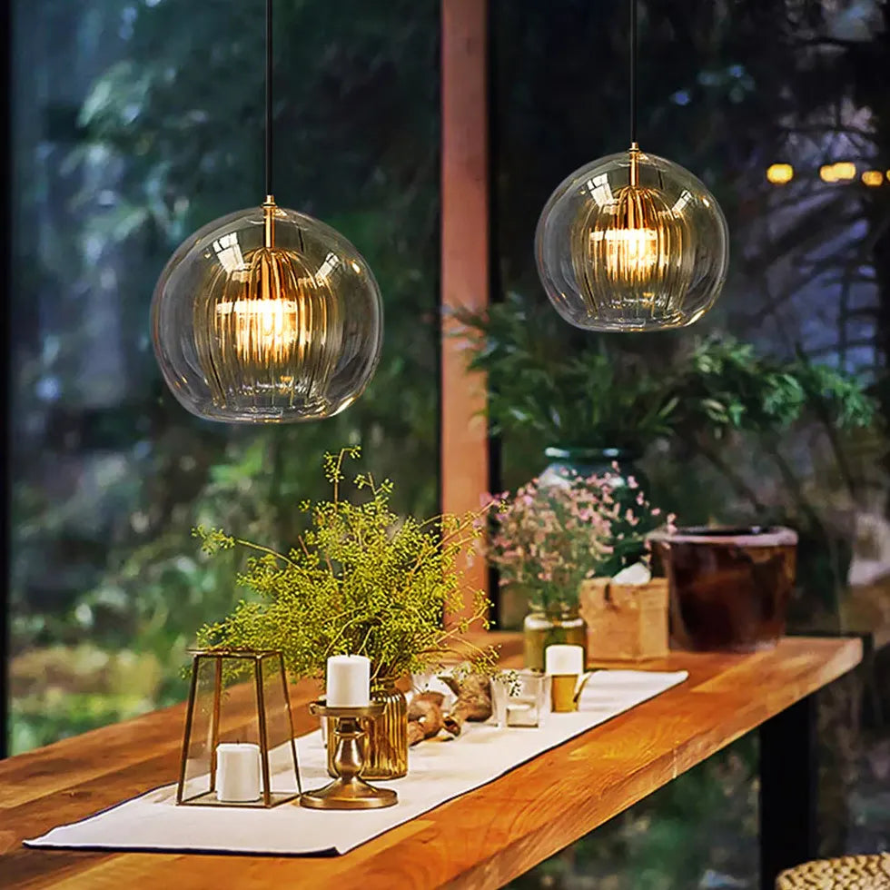 Lampadari moderni per tavolo da pranzo trasparente - clowasit.com