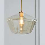 Lampadario Industriale Vetro Design Elegante e Moderno - clowasit.com