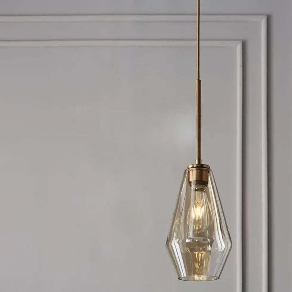 Lampadario Industriale Vetro Design Elegante e Moderno - clowasit.com