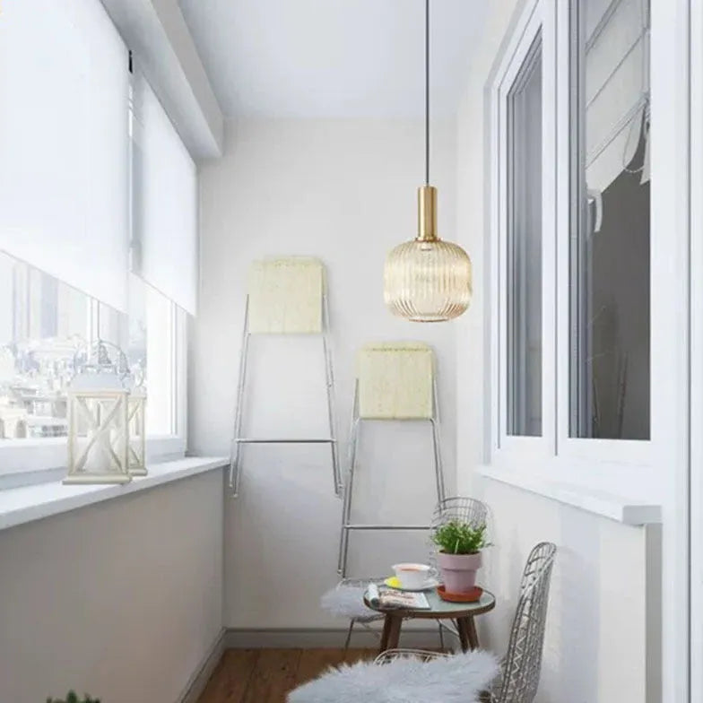 Lampadario a Sfera di Vetro Verde - clowasit.com