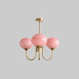 Lampadari in vetro bianco Stile semplice - clowasit.com