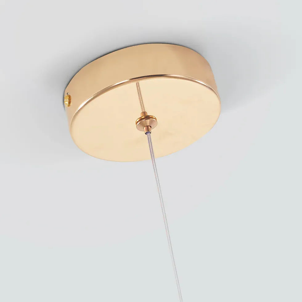 Lampadari led cucina dorati lineari goccia d'acqua - clowasit.com
