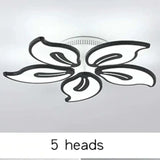 Lampadario Elegante Salotto Fiori Bianchi Decorazioni Raffinate - clowasit.com