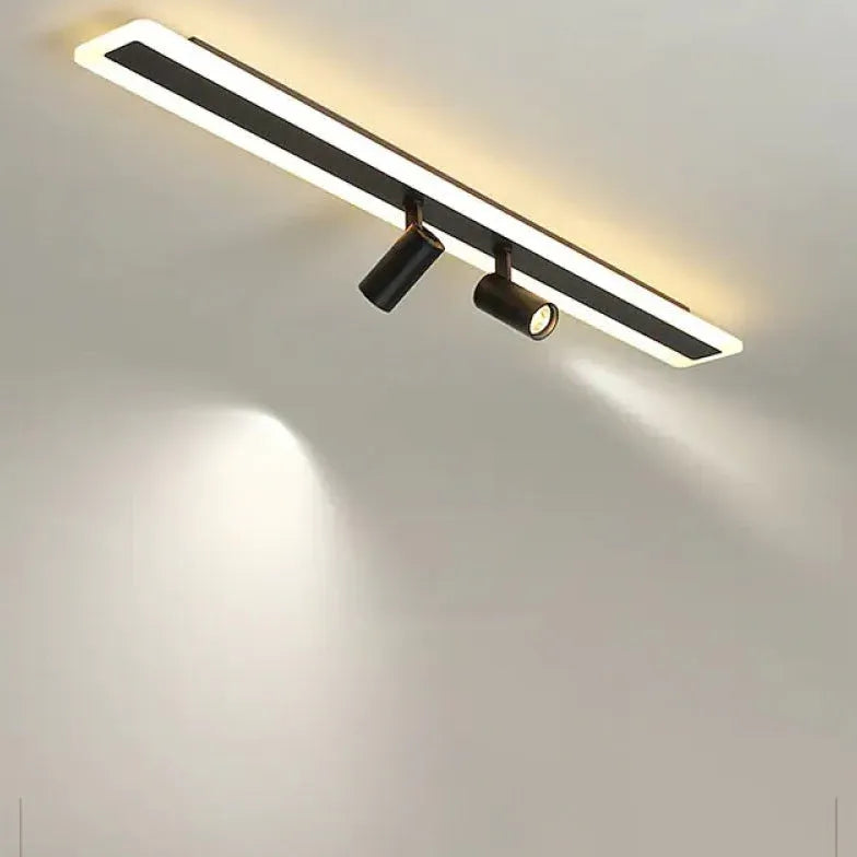 Plafoniera Led Lineare Soffitto Stile Moderno Soggiorno - clowasit.com