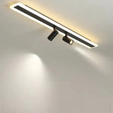 Plafoniera Led Lineare Soffitto Stile Moderno Soggiorno - clowasit.com