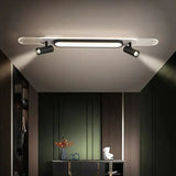 Plafoniere led moderne soffitto Design Nero Regolabile - clowasit.com