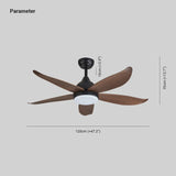 Ventilatore a soffitto con luce led Soggiorno - clowasit.com