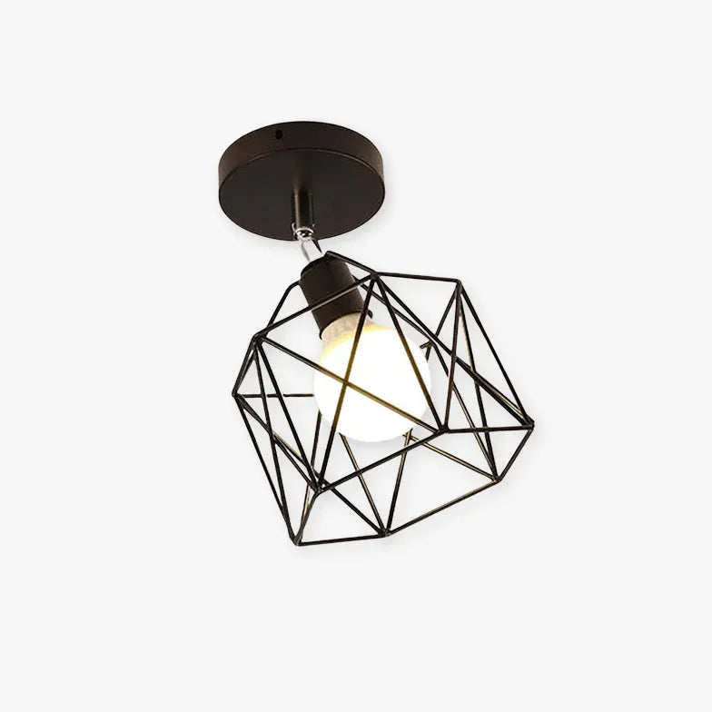 Plafoniere moderne da soggiorno Design Geometrico Metallico - clowasit.com