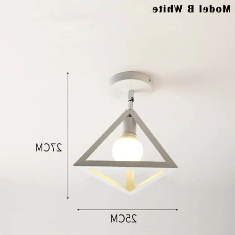 Plafoniere moderne da soggiorno Design Geometrico Metallico - clowasit.com
