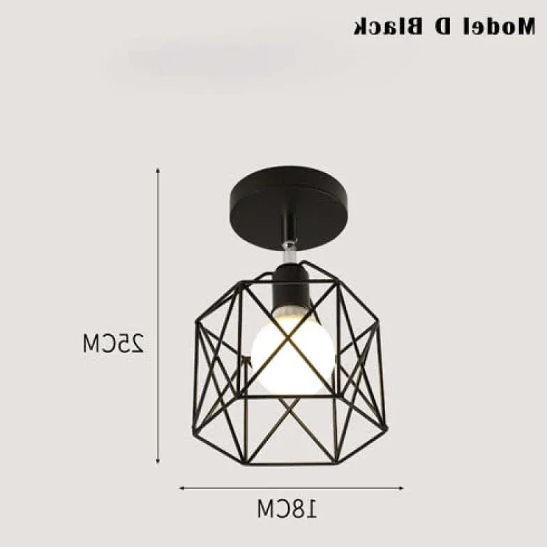 Plafoniere moderne da soggiorno Design Geometrico Metallico - clowasit.com