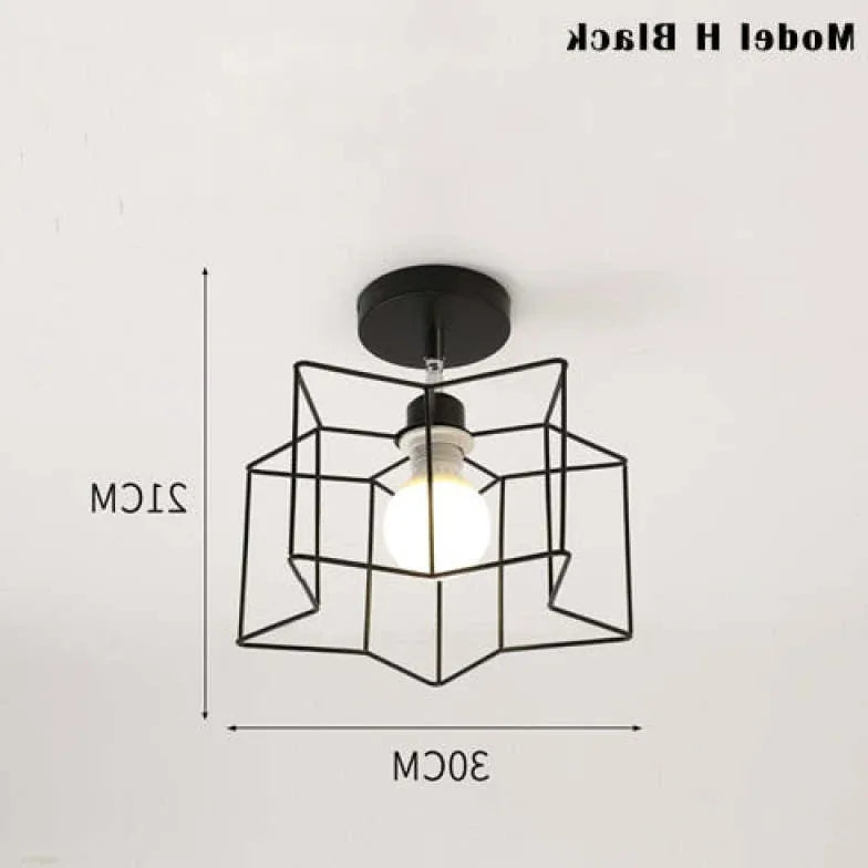 Plafoniere moderne da soggiorno Design Geometrico Metallico - clowasit.com