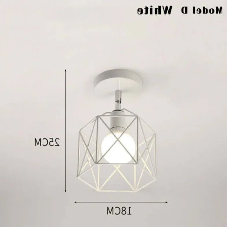 Plafoniere moderne da soggiorno Design Geometrico Metallico - clowasit.com