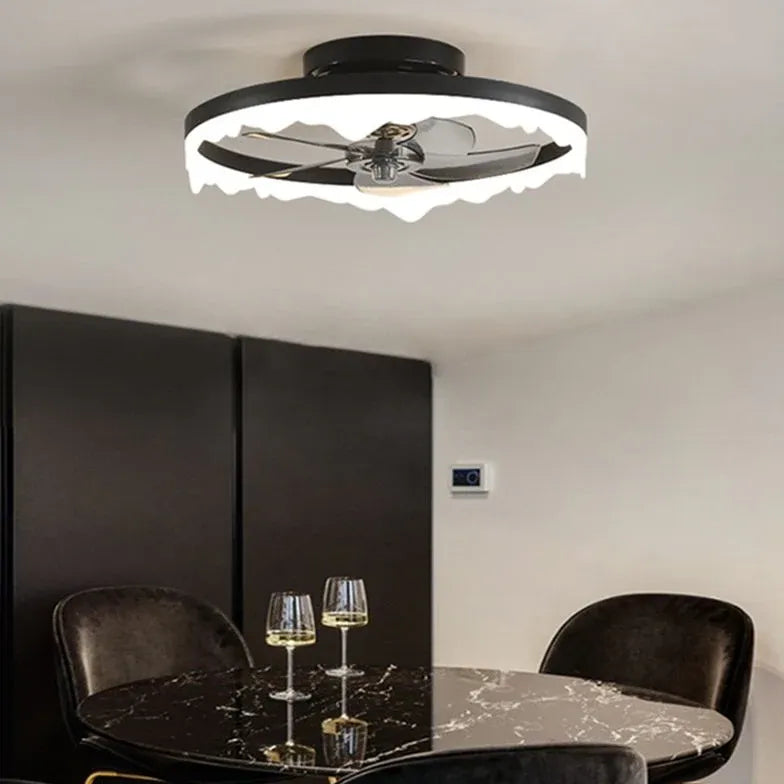Lampada Ventilatore a Soffitto Forma Irregolare - clowasit.com