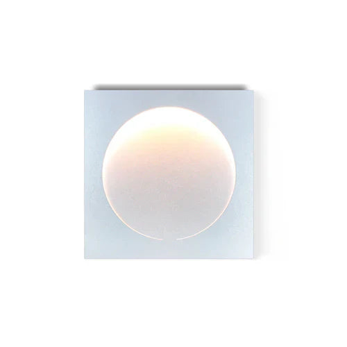 Applique da parete luminose rotondo bianco - clowasit.com