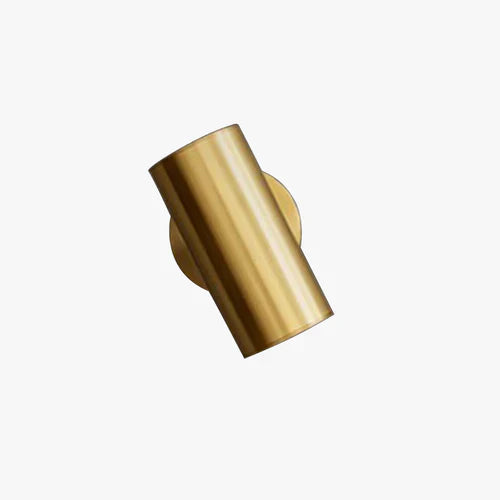 Faretti da salotto LED cilindro dorato - clowasit.com