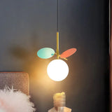Moderno Lampadari Camera Da Letto Foglie Colorate - clowasit.com