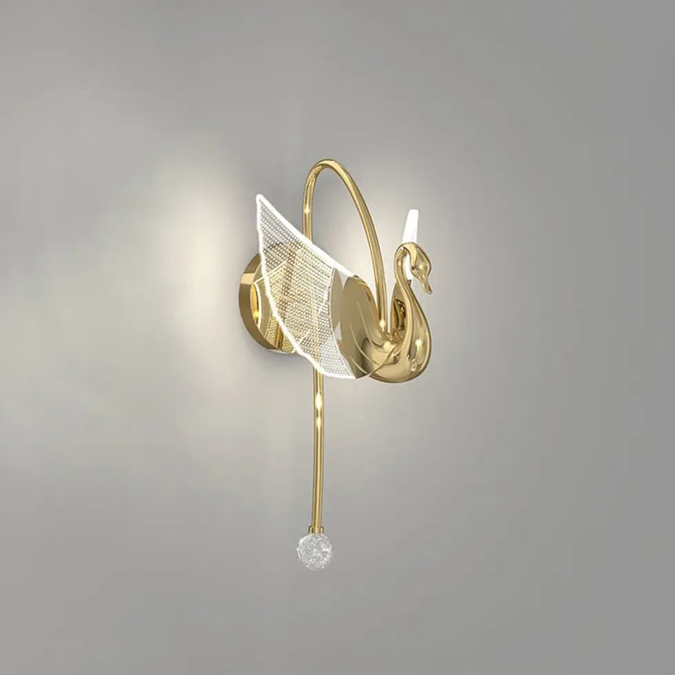 Applique per comodini camera da letto cigno - clowasit.com