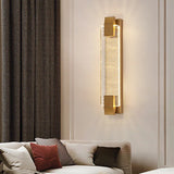 Applique murale doré Vetro rettangolare elegante - clowasit.com