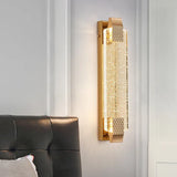 Applique murale doré Vetro rettangolare elegante - clowasit.com