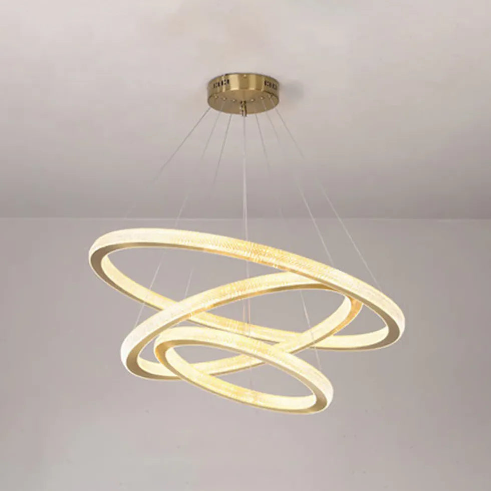 Lampadario Cristallo Dorato Eleganza Contemporanea di Lusso - clowasit.com