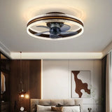 Lampadario ventilatore a soffitto Stile Rotondo - clowasit.com