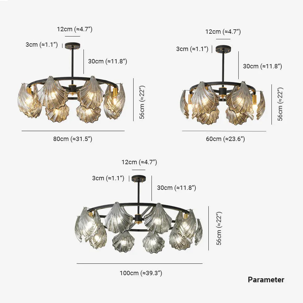 Lampadari moderni design soggiorno lusso dorato vetro - clowasit.com
