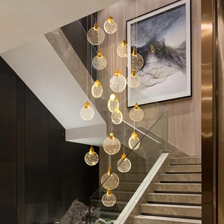 Lampadari cristallo moderno per arredamento elegante oro - clowasit.com
