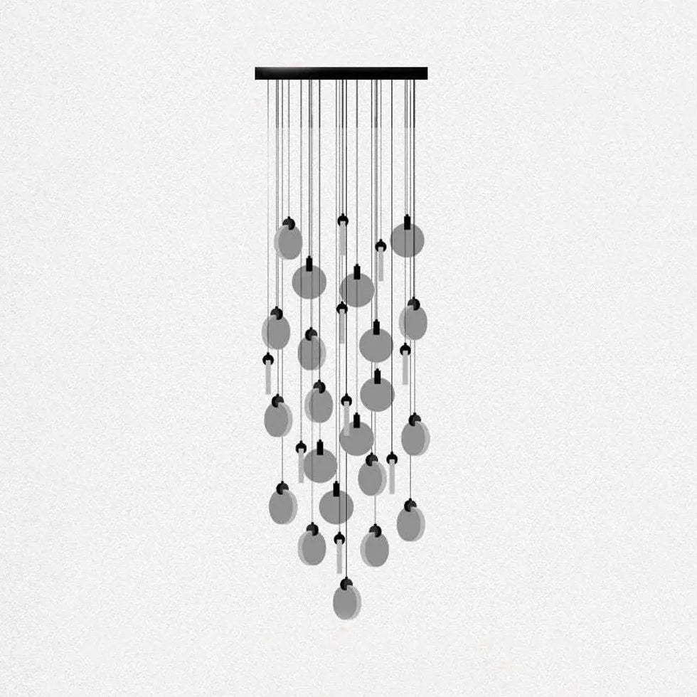 Lampadari cristallo moderno per arredamento elegante oro - clowasit.com