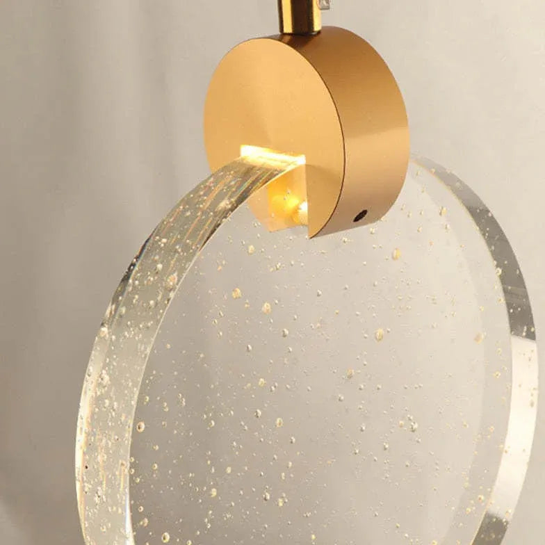 Lampadari cristallo moderno per arredamento elegante oro - clowasit.com