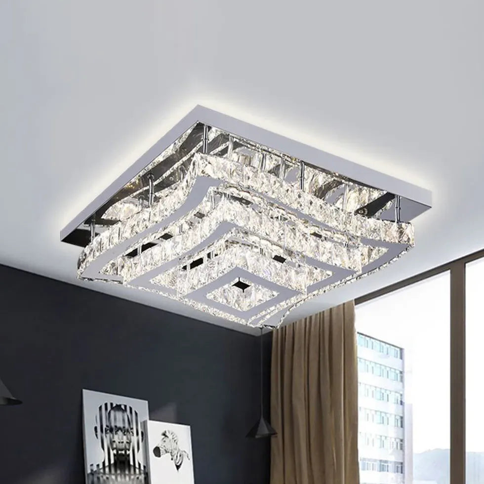 Lampadari di cristallo classici Design Multilivello Elegante - clowasit.com