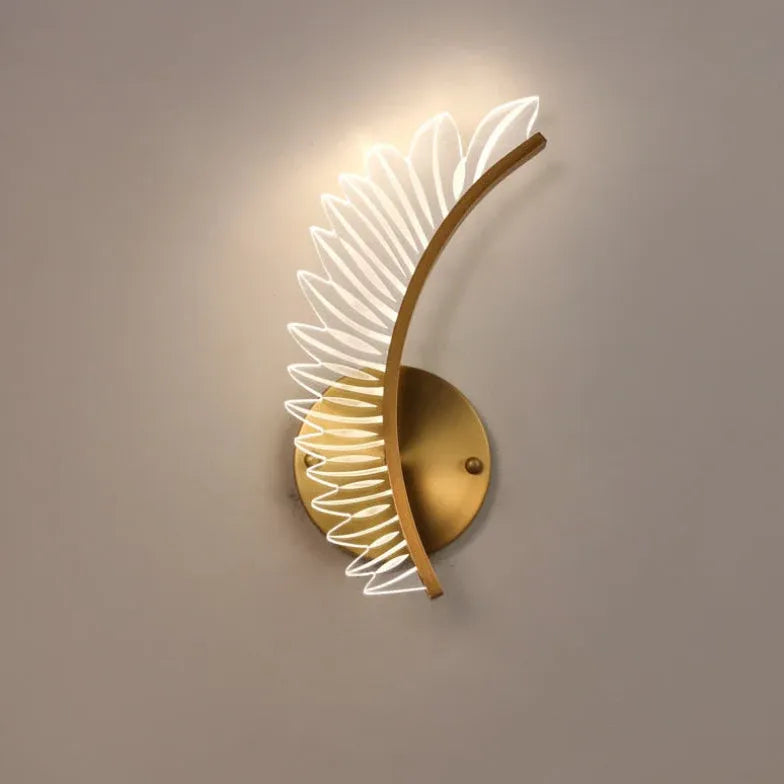Applique dorata da interno Design creativo moderno - clowasit.com