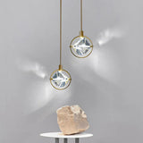 Lampadari Cristallo Moderno con Cornice Metallica - clowasit.com
