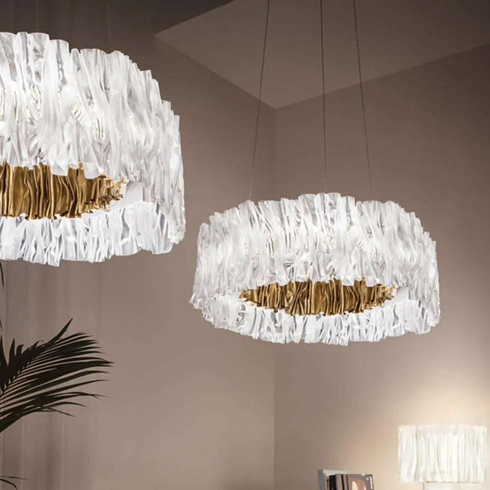 Lampadario moderno soggiorno luminoso stile raffinato - clowasit.com