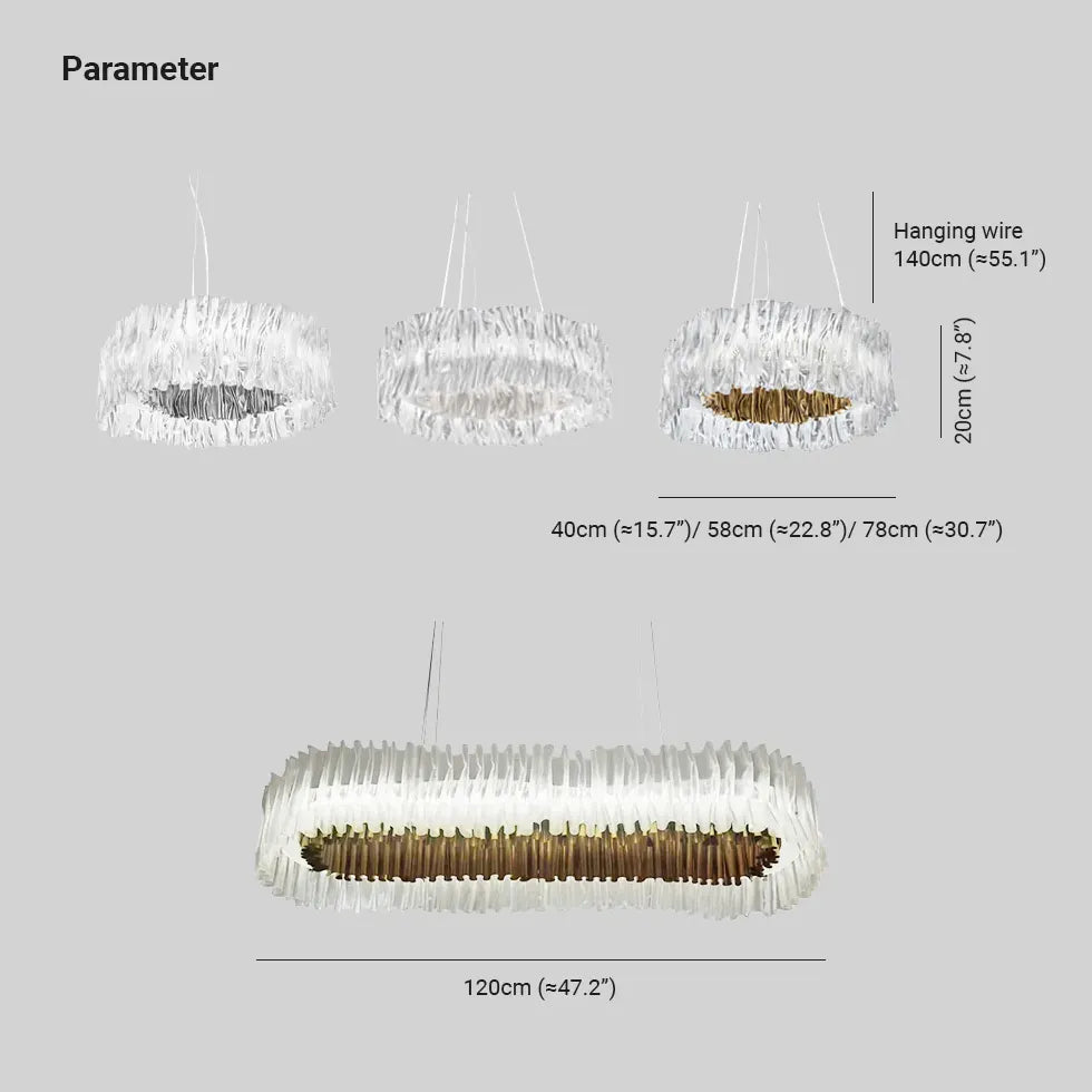 Lampadario moderno soggiorno luminoso stile raffinato - clowasit.com