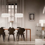 Lampadario moderno soggiorno luminoso stile raffinato - clowasit.com