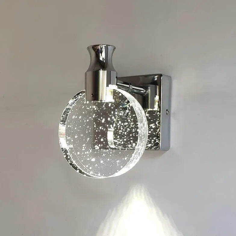 Applique da parete in cristallo LED bolle - clowasit.com