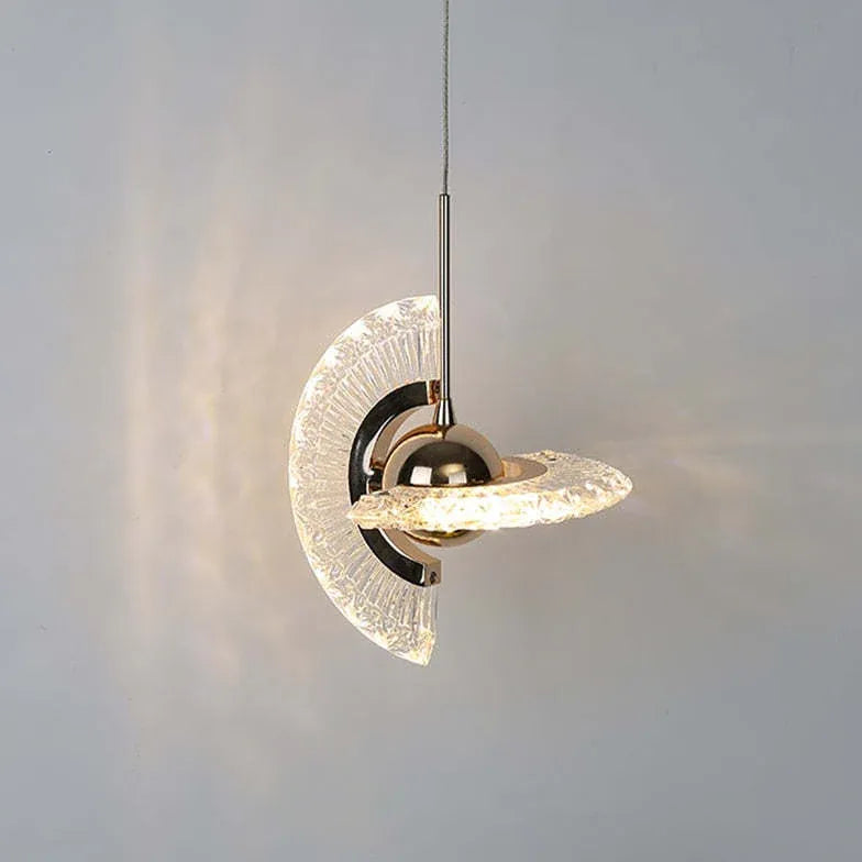Lampadario moderno cristallo ali di angelo lucente - clowasit.com