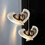 Lampadario moderno cristallo ali di angelo lucente - clowasit.com
