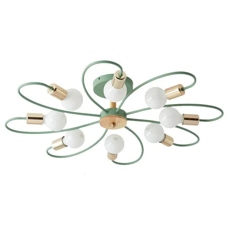Lampadari design camera da letto Metallico elegante - clowasit.com
