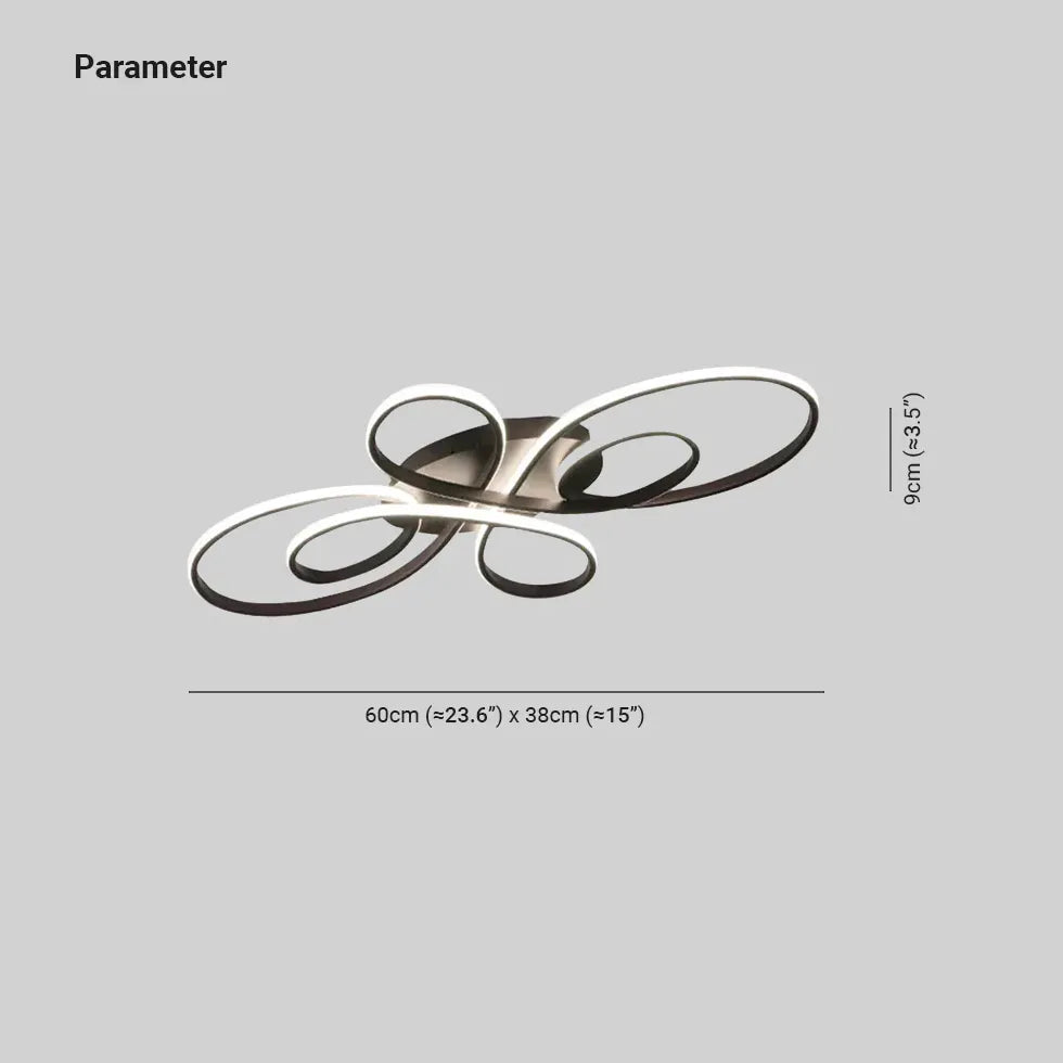Plafoniere moderne per salotto Design Geometrico LED - clowasit.com