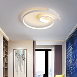 Led plafoniere moderne Design Rotante Bicolore - clowasit.com