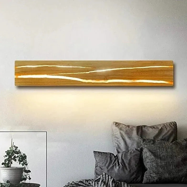 Applique in legno stile antico design regolabile - clowasit.com