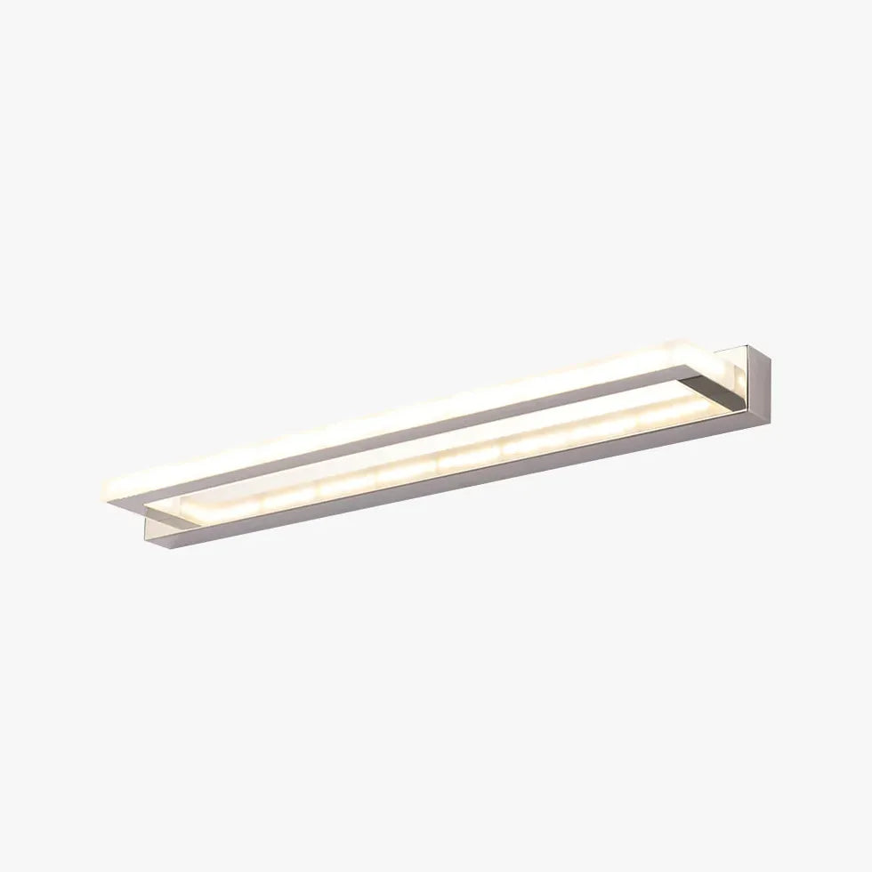 Illuminazione sopra specchio bagno Elegante bianco LED - clowasit.com